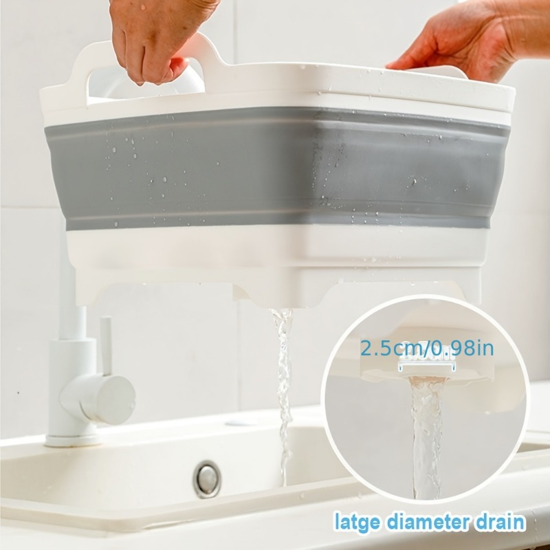 Mir de Vidange Pliable pour l'Extérieur E27, 1 Pièce, Portable, pour le Camping, la Pêche, le Pique-Nique AI0001 – Image 2