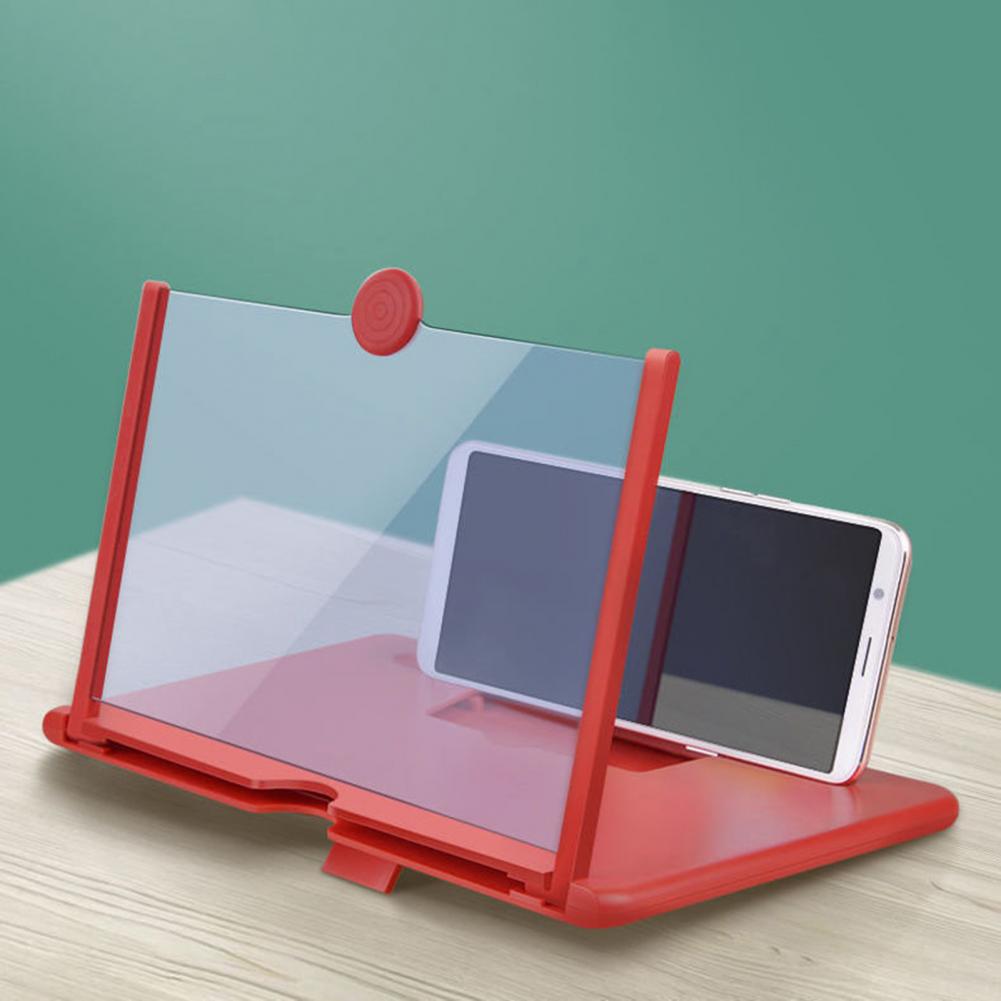 Amplificateur d'écran 3D pour téléphone portable, loupe vidéo d'écran, écran agrandi pour smartphone, support de téléphone, amplificateur vidéo TV, 10/12 pouces AI0001 – Image 3