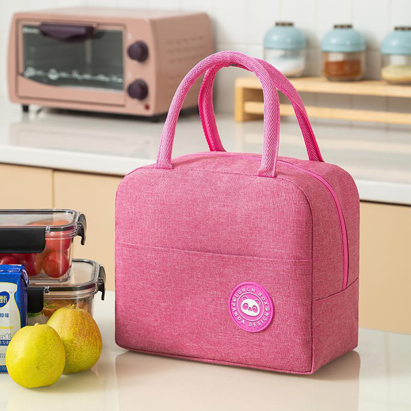 Sac à lunch isotherme portable, sac isotherme, sac de glace Oxford étanche, boîte de pique-nique de camping, fournitures de camping thermiques, 1 pièce, 2 pièces AI0001 – Image 3