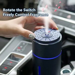 Mini humidificateur d'air sans fil aste, diffuseur portable, arôme de voiture, humidificateurs d'huiles essentielles, brumisateur à ultrasons pour la maison AI0001