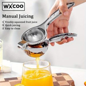 Presse-agrumes manuel en acier inoxydable Ju479, 1 pièce, accessoire de cuisine pour presser les fruits et oranges AI0001
