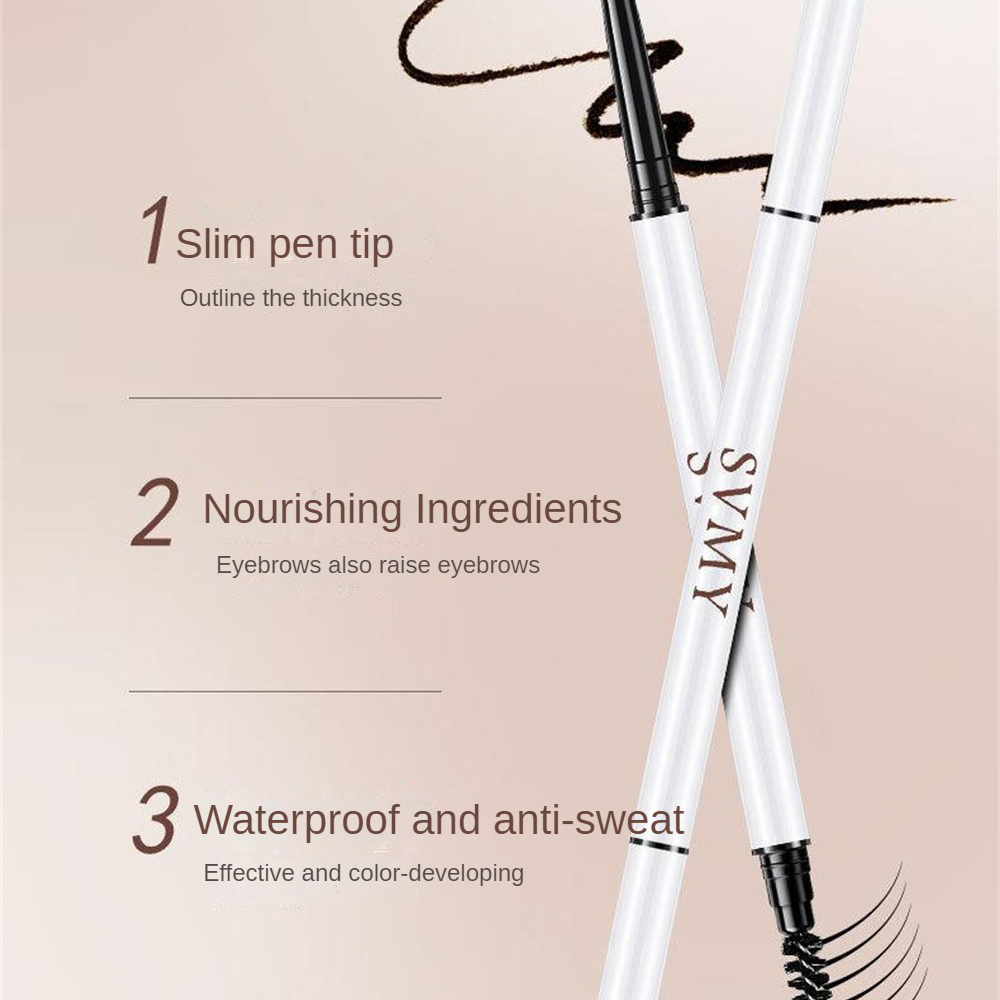 Ensemble de maquillage anti-cernes, fond de teint liquide, crème BB, rouge à lèvres, stylo pour les yeux étanche, mascara noir, eye-liner lisse, cosmétiques, 6 pièces AI0001 – Image 5