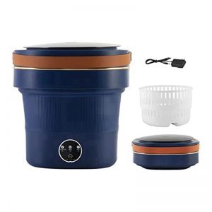 Mini Machine à Laver Pliable, Capacité 8.5L, pour Vêtements de Bébé et Petits Objets, Prise US AI0001