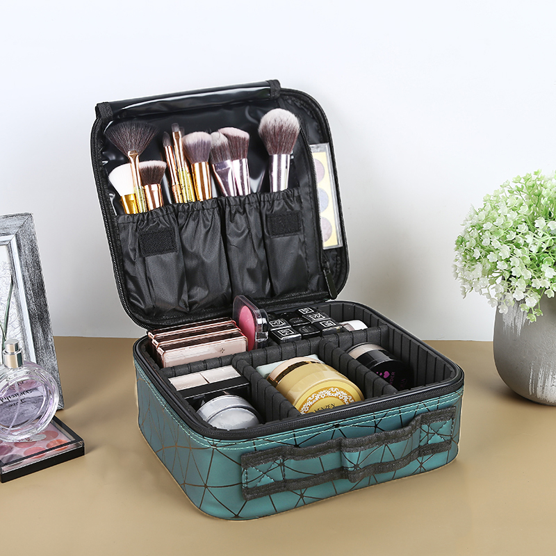 Sac à cosmétiques de grande capacité pour femme, haute qualité, salon de beauté, tatouages, poubelle à outils d'art des ongles, pinceaux d'artiste, boîte de maquillage, nouveau AI0001 – Image 5