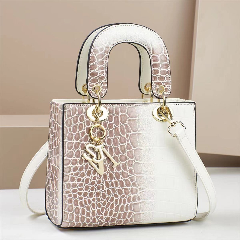 Sac à Main en Cuir de Crocodile pour Femme, Fourre-Tout de Luxe, à Bandoulière, de Haute Qualité, Nouvelle Collection 2024 AI0001