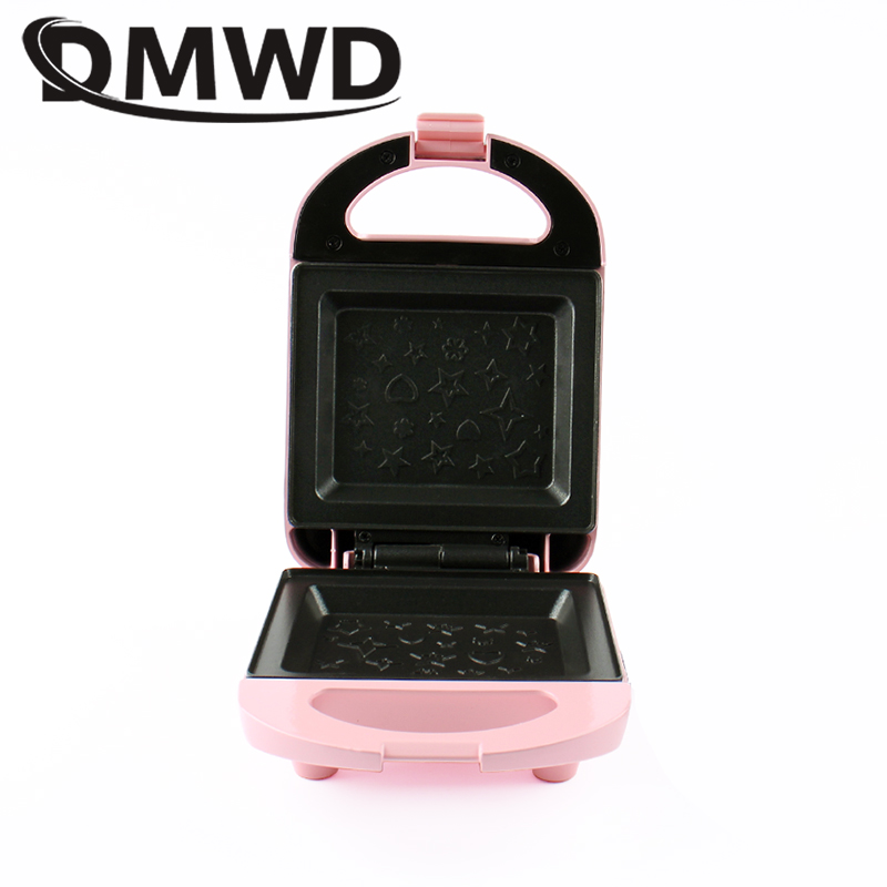 JxSandwich Maker Mini Light Food Waffle Muffin, Machine à petit-déjeuner, Poêle à omelette aux œufs, Grille-pain à pression, Grill, Panini, Four Heater AI0001 – Image 3