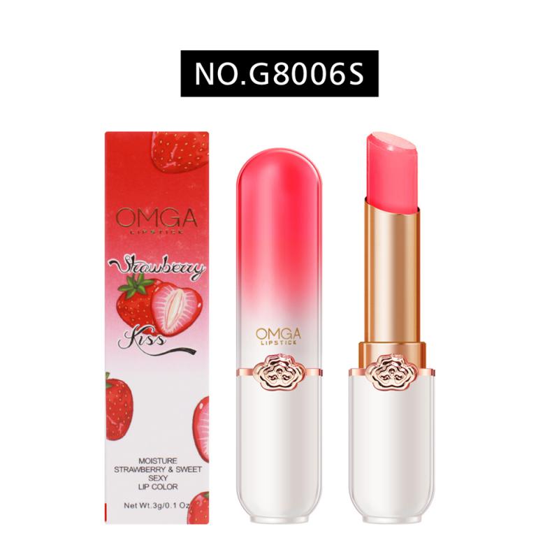 Baume à lèvres hydratant à base d'avocat pour fille, produit cosmétique réparateur, cristal, change de température, durable, maquillage AI0001 – Image 3