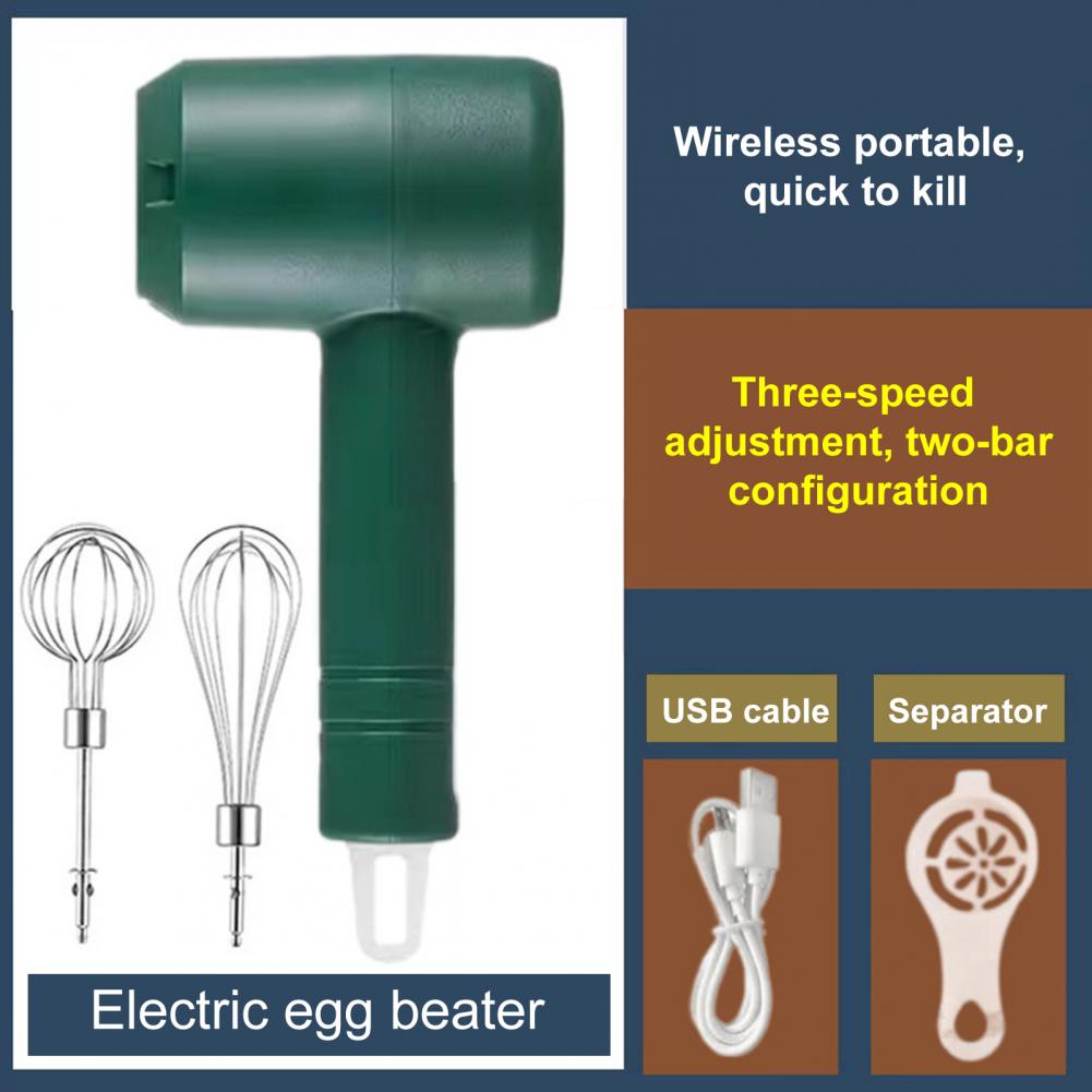 Centre commercial à main électrique sans fil aste, portable, contrôle à 3 vitesses pour la cuisson des crêpes, USB pour Assad AI0001 – Image 6