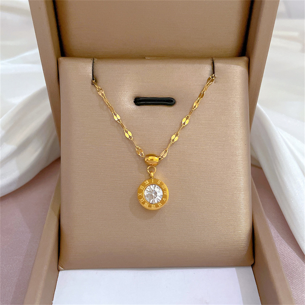 Collier Bullion Bar en Acier Inoxydable pour Hommes et Femmes, Colliers de raq, Faux Cube localité, Pendentif Brique, Bijoux Géométriques Hip Hop, Cadeau Chanceux AI0001 – Image 2