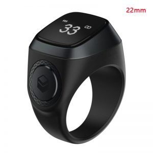 Anneau de compteur de pointage intelligent Tasbih pour Emilikr, rappel de l'heure de prière numérique Tasbeeh 5, Bluetooth AI0001