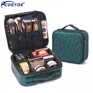 Sac à cosmétiques de grande capacité pour femme, haute qualité, salon de beauté, tatouages, poubelle à outils d'art des ongles, pinceaux d'artiste, boîte de maquillage, nouveau AI0001