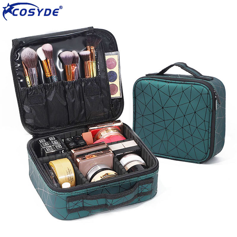 Sac à cosmétiques de grande capacité pour femme, haute qualité, salon de beauté, tatouages, poubelle à outils d'art des ongles, pinceaux d'artiste, boîte de maquillage, nouveau AI0001 – Image 7
