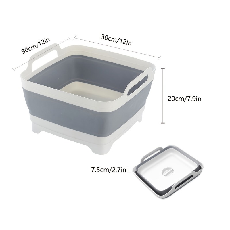 Mir de Vidange Pliable pour l'Extérieur E27, 1 Pièce, Portable, pour le Camping, la Pêche, le Pique-Nique AI0001 – Image 6