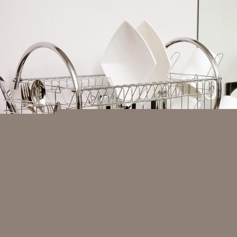 Mir galvanisé pour lavage domestique, accessoires de cuisine, vaisselle T1, excellent rangement d'évier, vidange de séchage, évaluation des épices T1 AI0001 – Image 6