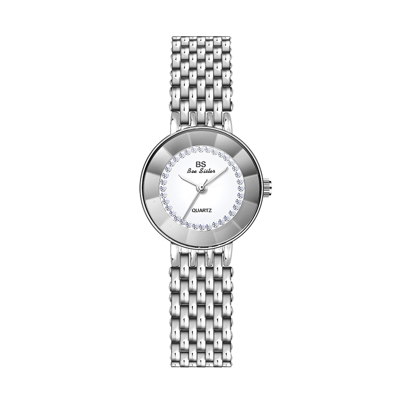 UTHAI-Montre-bracelet étanche en acier inoxydable pour femme, bracelet en métal, léger, luxe, marque, niche, tempérament, femme AI0001 – Image 2