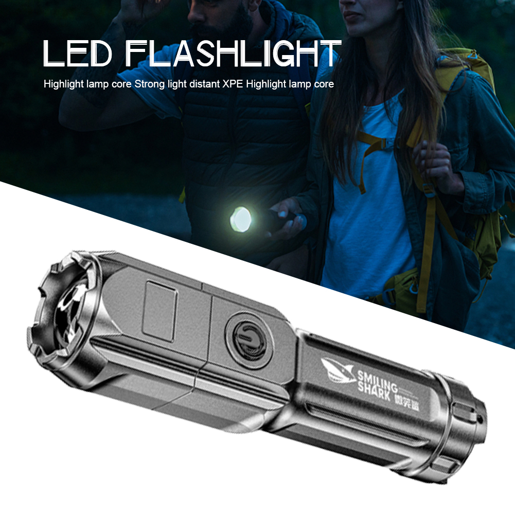 Lampe de poche Led Super puissante XHP120 XHP90, torche haute puissance Rechargeable, lampe de poche tactique, lampe d'extérieur 18650 pour Camping AI0001 – Image 4