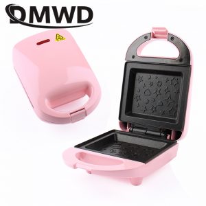JxSandwich Maker Mini Light Food Waffle Muffin, Machine à petit-déjeuner, Poêle à omelette aux œufs, Grille-pain à pression, Grill, Panini, Four Heater AI0001