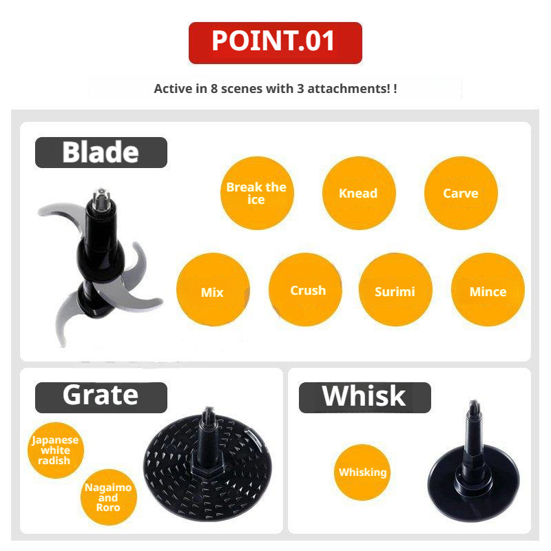 Mélangeur électrique pour supplément de bébé, appareil de cuisine, cuisinière, machine AI0001 – Image 6