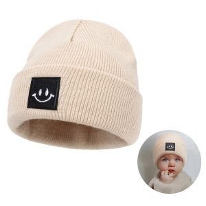 Chapeaux en Crochet pour nouveau-né, bonnet pour enfant en bas âge, garçon et fille, accessoires de photographie pour enfants, chauffage, automne et hiver AI0001