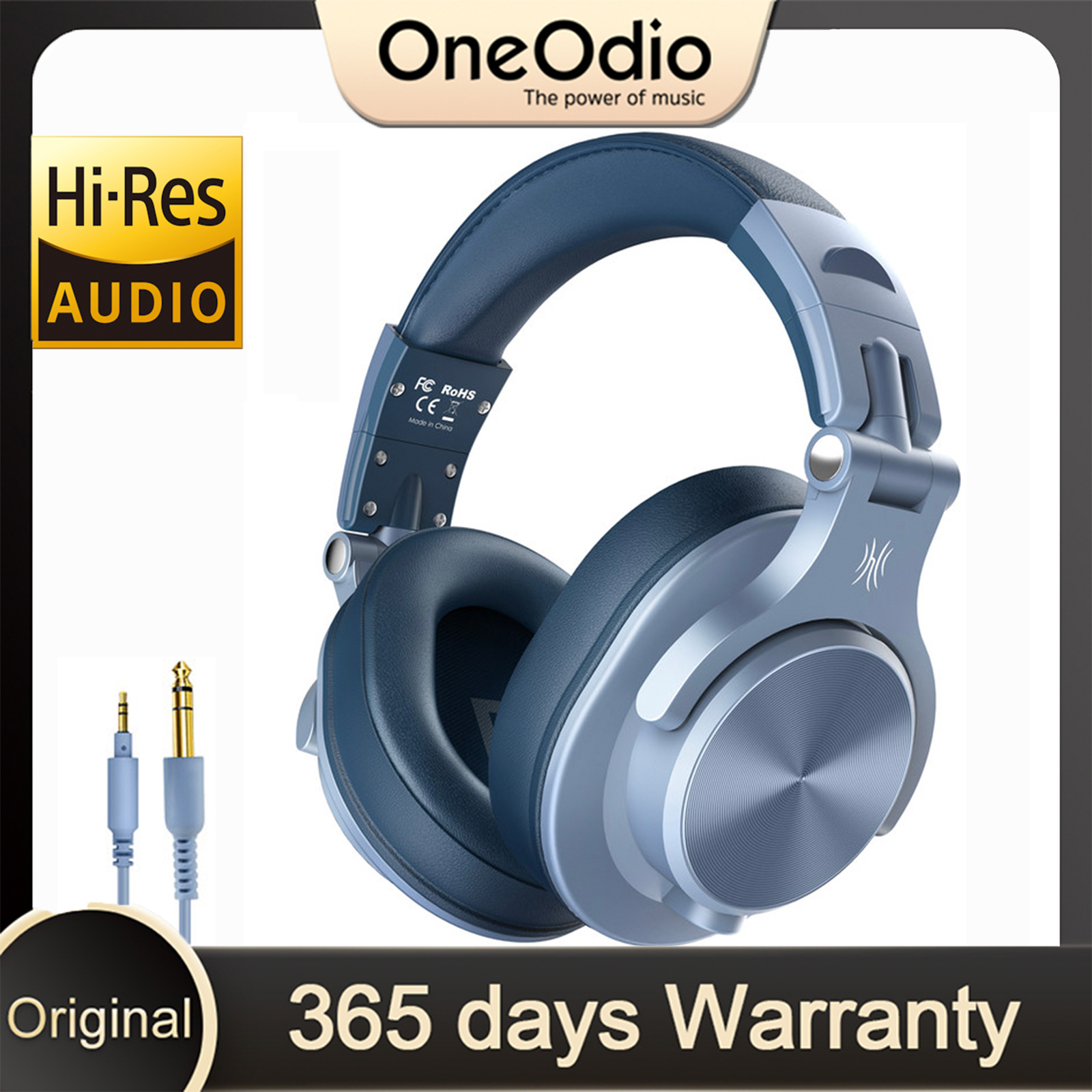 Oneodio-Casque d'écoute filaire portable A71, studio DJ, avec port de partage de musique, basses profondes, stéréo, sauna, téléphone pour statique AI0001 – Image 7