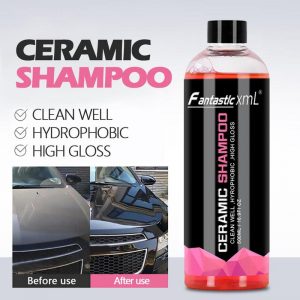 Shampoing de lavage de voiture plaqué cristal, peinture en super mousse, produits de détail, accessoires de voiture, extérieur, fournitures de livres AI0001
