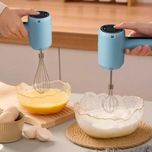 Centre commercial à main électrique sans fil aste, portable, contrôle à 3 vitesses pour la cuisson des crêpes, USB pour Assad AI0001