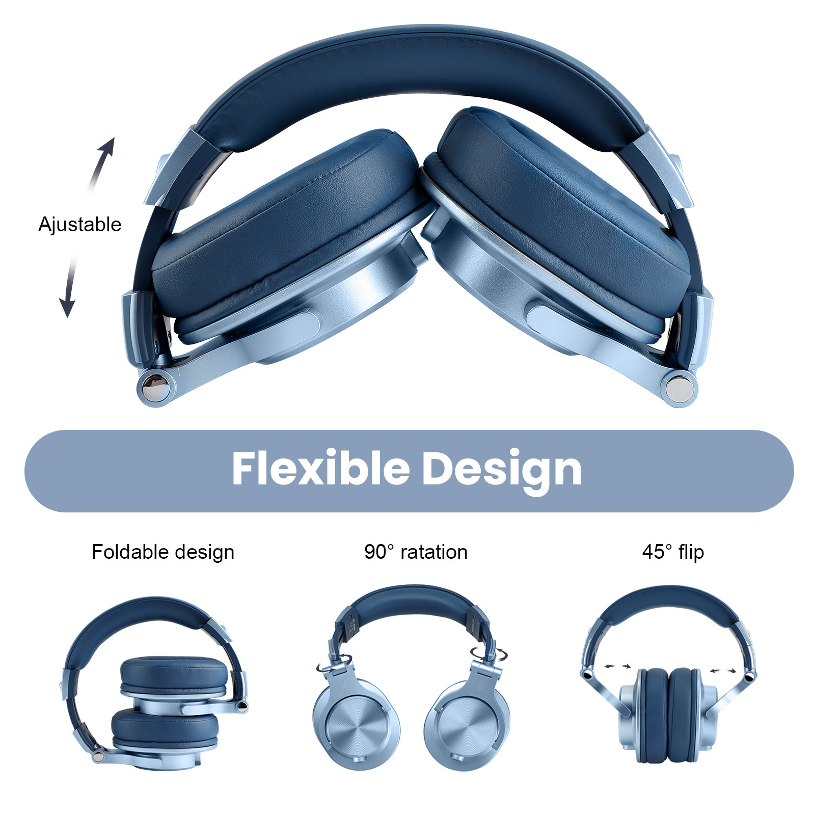 Oneodio-Casque d'écoute filaire portable A71, studio DJ, avec port de partage de musique, basses profondes, stéréo, sauna, téléphone pour statique AI0001 – Image 4