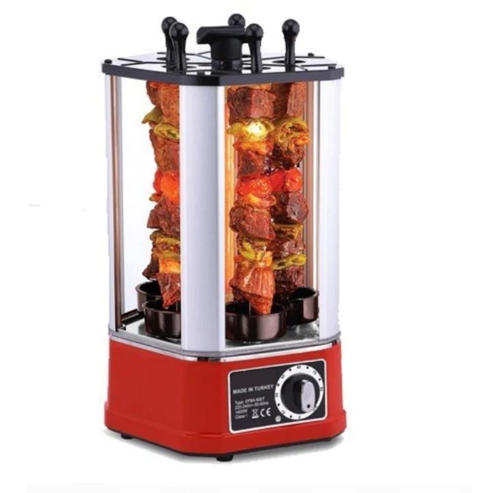 Grill électrique Shawarma Gyro Doner Kebab, rôtissoire sans fumée, en acier inoxydable, pour la cuisine, fait maison, économique AI0001 – Image 7