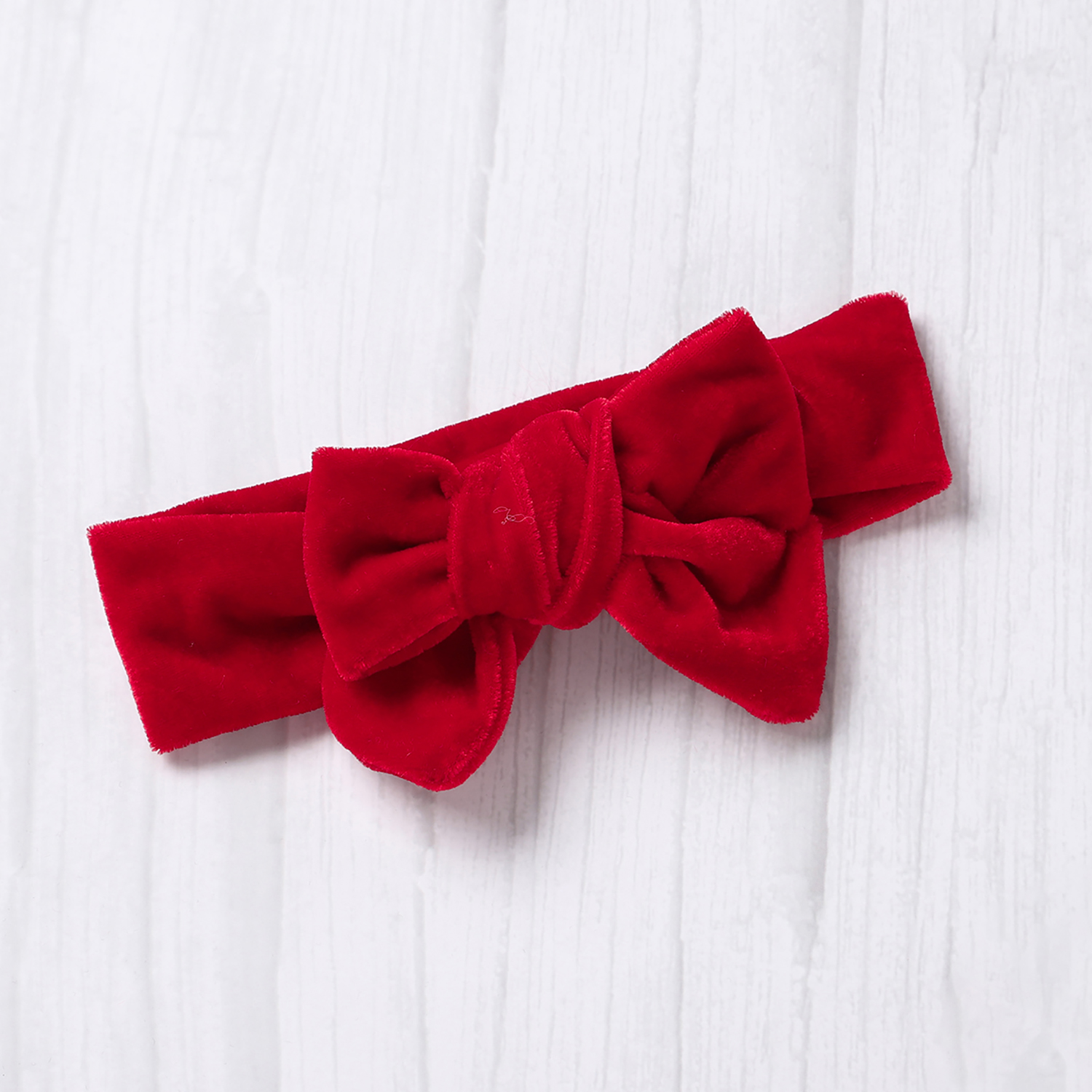 Barboteuse à manches volantes et jupe à bretelles en velours pour bébé, ensemble de tenue d'été pour nouveau-né, bandeau pour bébé, 3 pièces AI0001 – Image 4