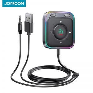 Pomerroom-Adaptateur de voiture Bluetooth 5.4 avec suppression du bruit, récepteur sans fil, kit Plug-and-Play, micros pour touristes, AUX AI0001