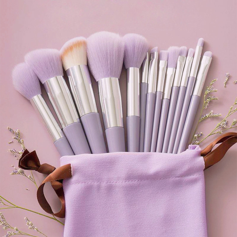 Ensemble de pinceaux de maquillage, correcteur, fard à joues, poudre, ombre à barrage, surligneur, fond de teint, outils de beauté, nouveau, 13 pièces AI0001