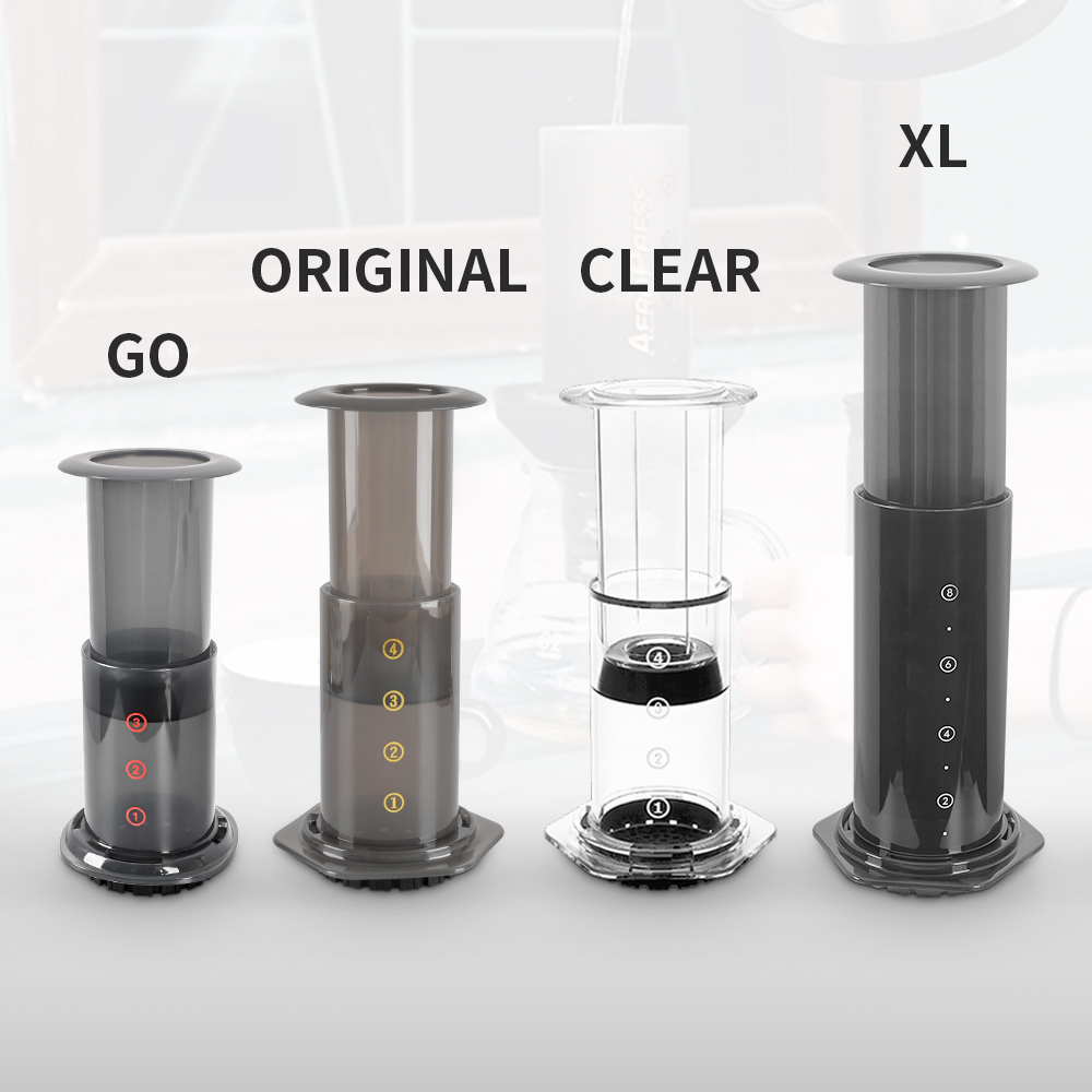 CAFEBiens Y-Cafetière expresso portable, cafetière à pression française pour Aeropress 73 Airpress, kit de papier filtre AI0001 – Image 6