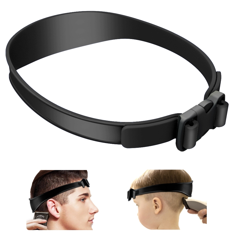 Tondeuse à cheveux en silicone incurvée réglable, modèle de tête de tondeuse à cheveux bricolage, outils de coupe de cheveux à deux agents AI0001 – Image 2
