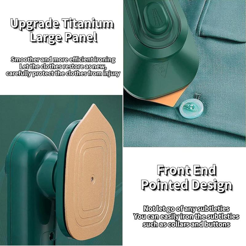 Fer à Vapeur Portable pour Vêtements, Défroisseur de Voyage, Chauffage Rapide, Bain, Pénétrant, Dissolvant de Déformation AI0001 – Image 3