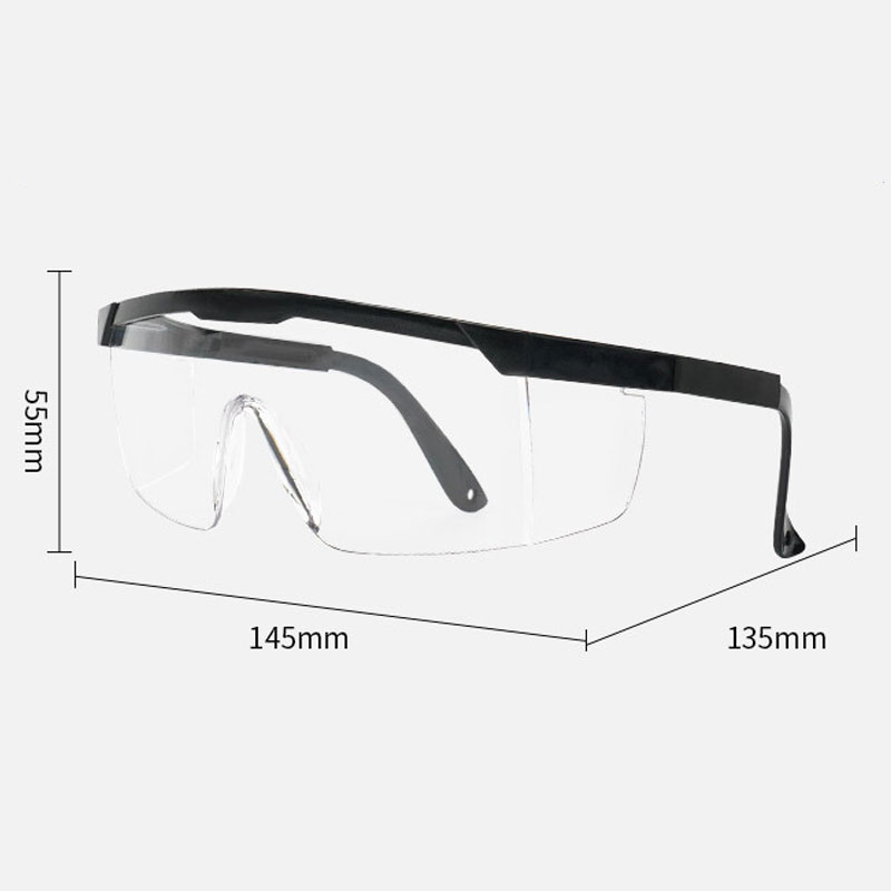 Lunettes de sécurité Anti-poussière, Protection des yeux, anti-éclaboussures, pour moto, vélo, cyclisme, coupe-vent, unisexe, nouvelle collection AI0001 – Image 3