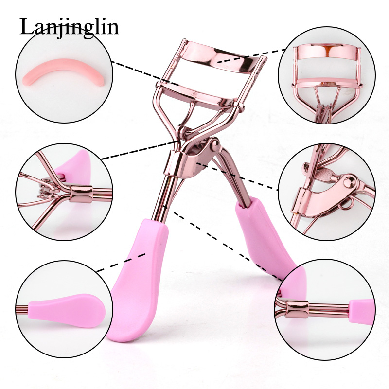 Recourbe-cils multicolores pour femmes, outils de maquillage cosmétique, pince à cils, outil de levage de cils, beauté des cils, nouveau, 1 pièce AI0001 – Image 6