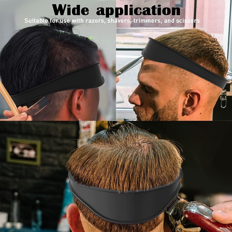Tondeuse à cheveux en silicone incurvée réglable, modèle de tête de tondeuse à cheveux bricolage, outils de coupe de cheveux à deux agents AI0001 – Image 5