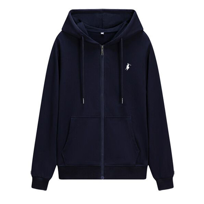 Sweat à Capuche à Manches sulfpour Homme, Fermeture à Glissière avec Cordon de Serrage, Couleur Unie, Décontracté, Sportif, 2024 AI0001 – Image 7