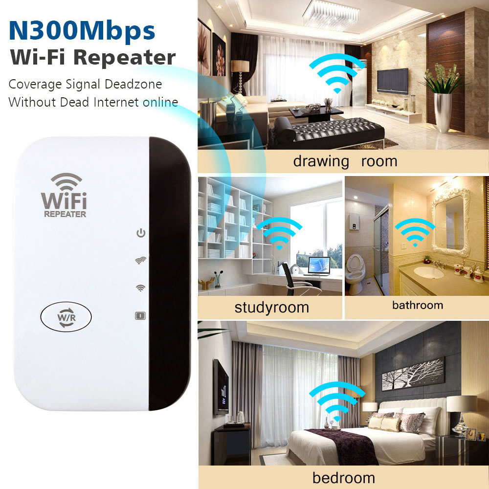Répéteur Wifi amplificateur de Signal sans fil 2.4G Wifi carte réseau étendue routeur domestique 300M récepteur pour Macbook PC accessoires AI0001 – Image 4