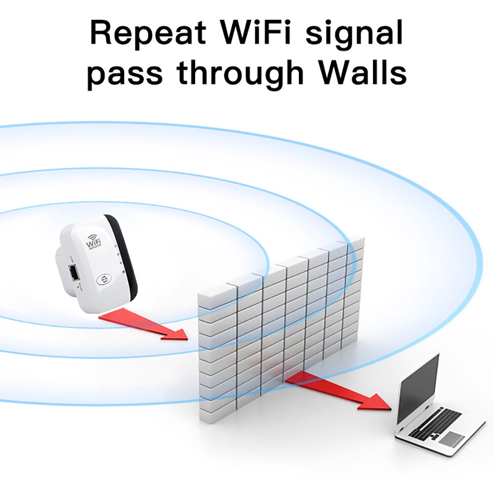 Répéteur Wifi amplificateur de Signal sans fil 2.4G Wifi carte réseau étendue routeur domestique 300M récepteur pour Macbook PC accessoires AI0001 – Image 2