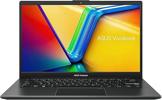 ASUS Vivobook GO 14 E140FA-NK185W (Noir Mixte) Ordinateur portable mince, R5 7520U 8GB 512GB PCIE G3 SSD, AMD Radeon, WIN11 HOME, 14 pouces, Webcam HD, Fingerprint, Eng-Arb-Keyboard EXPZD0025