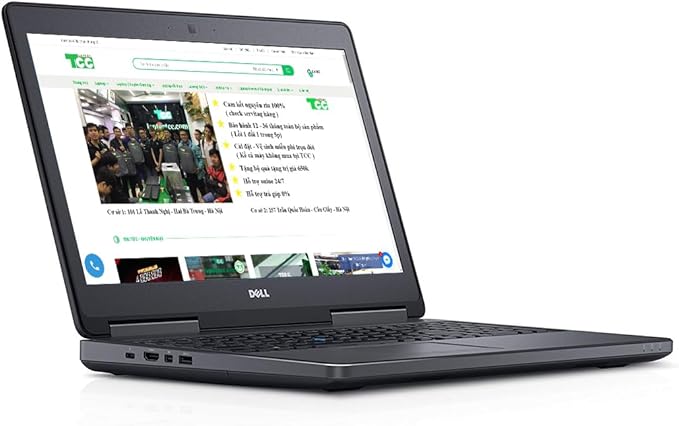 Dell Precision 7510 Ordinateur portable 15,0", Core i7-6820HQ, 2,7 GHz, 16 Go, SSD, 512 Go, Windows 10 Pro 64bit, Webcam EXPZD0025 – Image 5