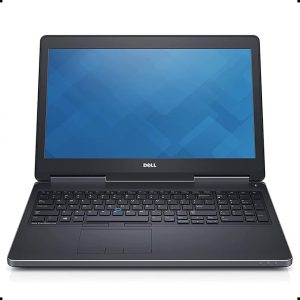 Dell Precision 7510 Ordinateur portable 15,0", Core i7-6820HQ, 2,7 GHz, 16 Go, SSD, 512 Go, Windows 10 Pro 64bit, Webcam EXPZD0025