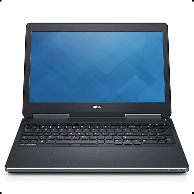 Dell Precision 7510 Ordinateur portable 15,0", Core i7-6820HQ, 2,7 GHz, 16 Go, SSD, 512 Go, Windows 10 Pro 64bit, Webcam EXPZD0025