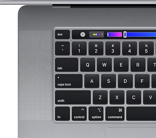 Ordinateur portable Apple Macbook Pro Touch Bar et Touch ID MVVK2 (2019) - Intel Core i9, 2,3 GHz, 16 pouces, 1 To, 16 Go, AMD Radeon Pro 5500M-4GB,Eng-KB, Gris sidéral – Image 4